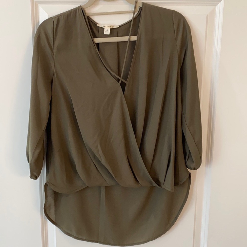 Cute green going out shirt